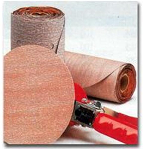Tool Time 6in. Blank Champagne Magnum PSA Disc Roll Sanding Sheets P120B Grit - TO275055