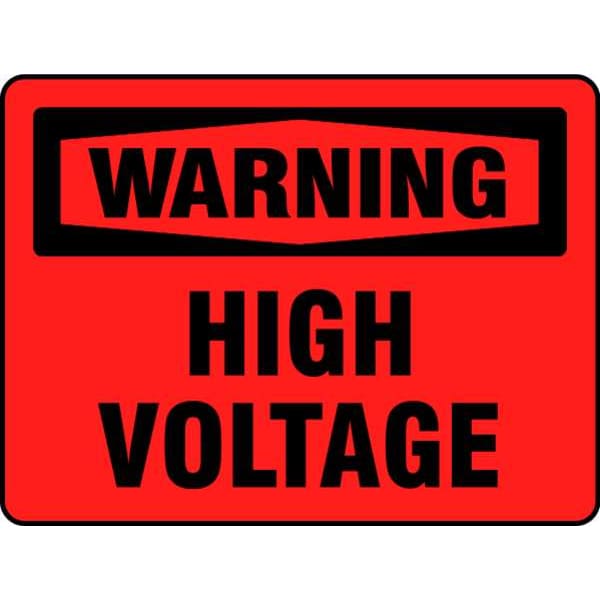 Brady Fluorescent Label, Black/Red, PK20 - 20990LS