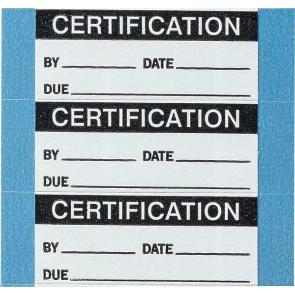 Brady Quality Control Labels 0.625" H x, PK 25, WO-42-PK - WO-42-PK