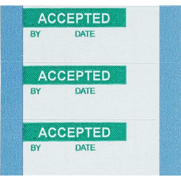 Brady Quality Control Labels 0.625" H x, PK 25, WO-2-PK - WO-2-PK