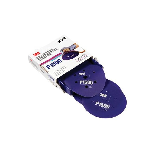 3M 34409, HOOK FLEX ABR DISC, 6 IN, 7HL, P15005, 25PK - 7000120198
