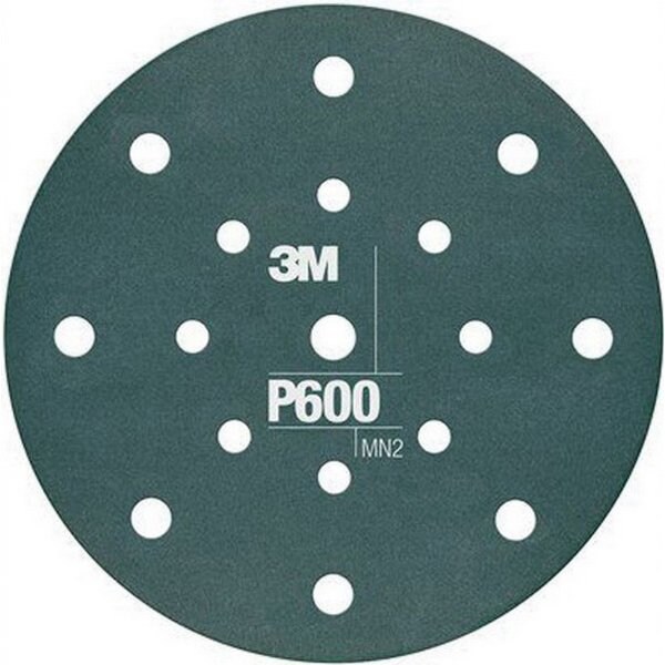 3M 3MTM HookitTM Flexible Abrasive DF Disc 270J, 34801, 6 in 17 Hole, P6005, 25PK - 7100104516