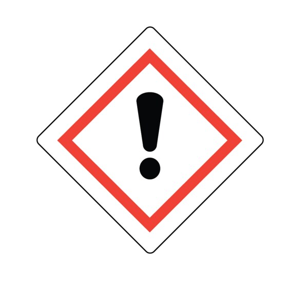 Nevs GHS Pictogram Label - Irritant 2" x 2" - GHS-22-IR