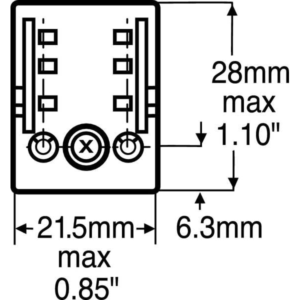 Relé de retardo de tiempo Omron, 200 a 240VAC, 5A, DPDT - H3YN-2 AC200-230