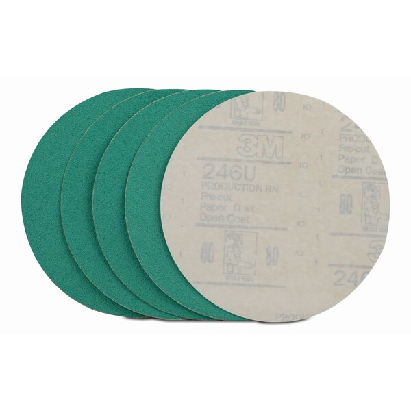 3M 3M Sanding Disc with Stikit Attachment, 6 in, 40 Grit, 20PK - 31547
