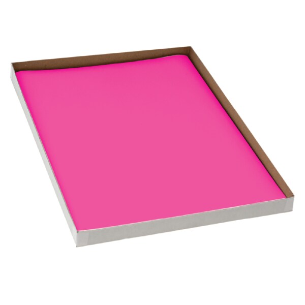 Nevs 8-1/2" x 11" Laser Sheet Labels Flr Pink - LL-11-85-PF