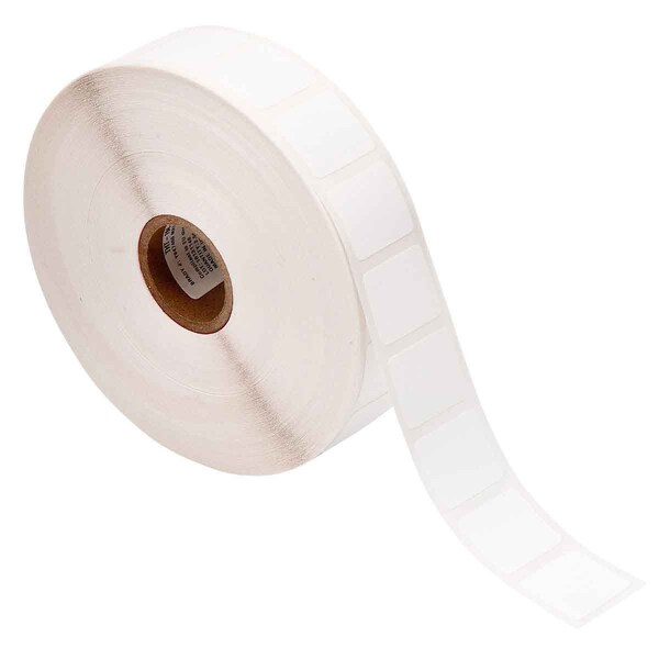 Brady Polyester Microscope Slide Laboratory Labels 0.75 in H x 0.9 in W White 2500/RL - THT-194-481-2.5-SC