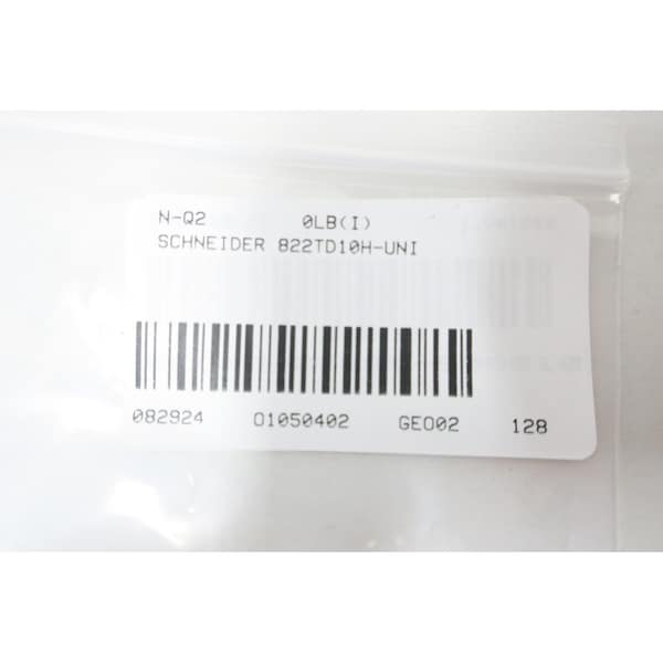 Relevador de Retardo Schneider Electric 12-240V-AC 12-240V-DC - 822TD10H-UNI