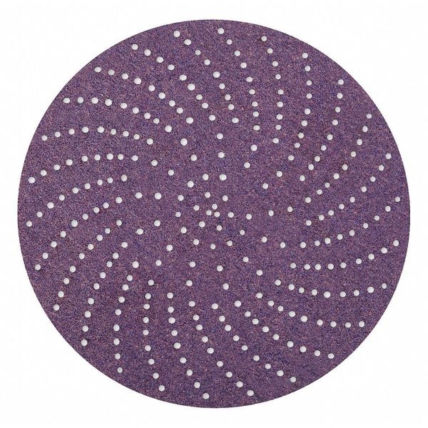 3M Cubitron Hook-and-Loop Sanding Disc, 6 in Dia, Non-Vacuum, Ceramic, 80 Grit, Coated Type, 775L - 7100045072