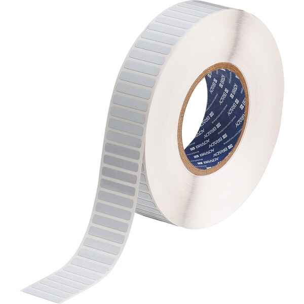 Brady Laser Markable Glossy WT Polyimide Labels 0.25 in H x 1.25 in W WT 10000/RL - LZR-43-732-10