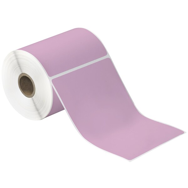 Tape Logic 4 x 6in Pink Desktop Direct Thermal Label, 12PK - THD402