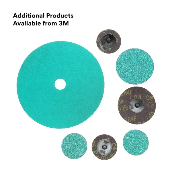 3M 3M Fibre Disc, 5 in x 7/8 in, 60, 20 Discs/Bag, 5PK - 36508