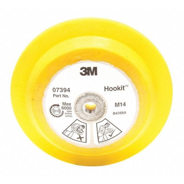 3M Hookit Disc Pad 07394, 178 mm x 25 mm M14-2.0 Internal, 1/pk - 07394
