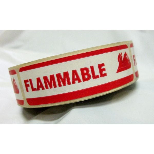 Harris Industries Label, 2-7/8 In. W, 7/8 In. H, PK500, LB132299 - LB132299
