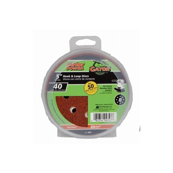 Gator Finishing 50PK 58HoleHL 40G Disc - 4347