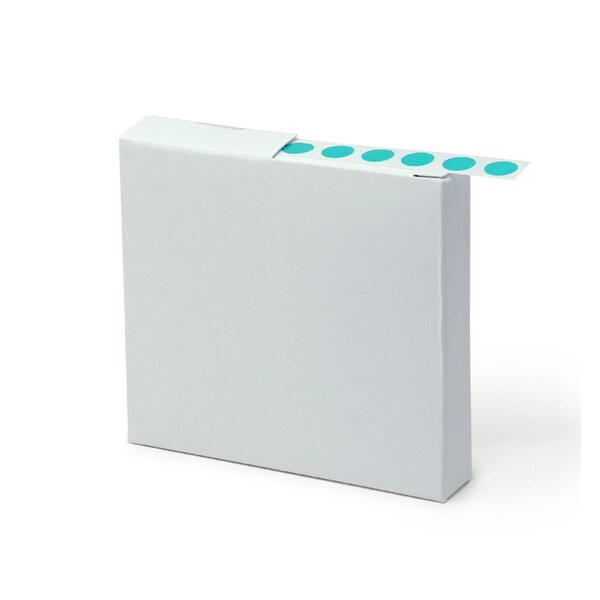 Globe Scientific Label Rolls, Cryo, 9.5mm Dots, for 0.5-1.5mL Tubes, Green, 1000PK - LCR-95G