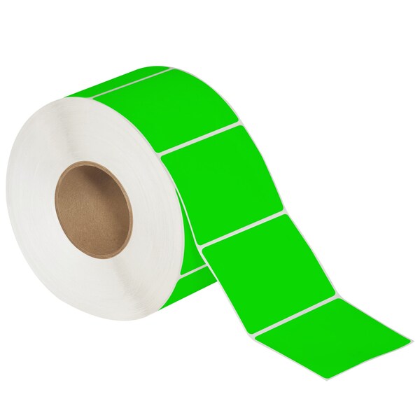 Tape Logic 4 x 3in Fluorescent Green Thermal Transfer Labels, 4PK - THL146GN