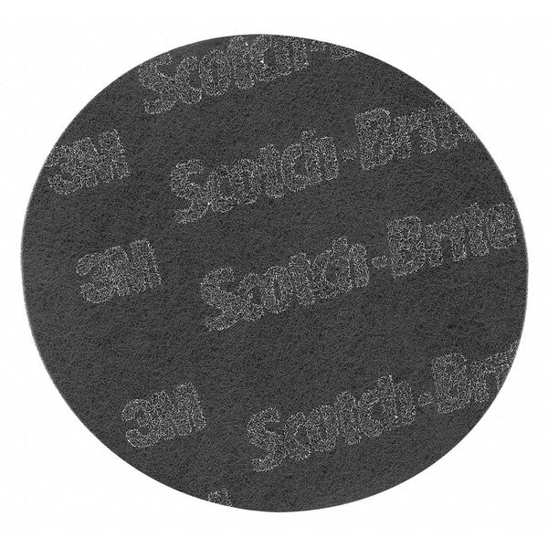 Scotch-Brite Hook-and-Loop Surface Conditioning Disc, 5 in Dia, Non-Vacuum, Silicon Carbide, Not Applicable Grit - 7010300876