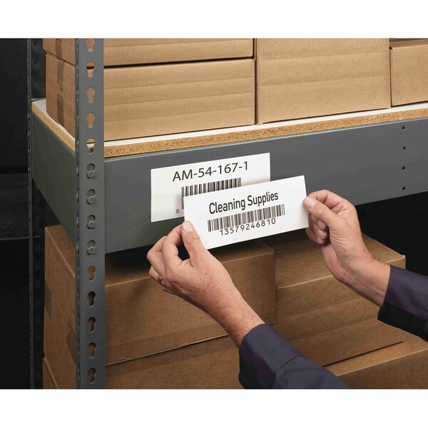 Avery Avery Durable ID Labels with TrueBlock Technology, 61531, Laser, 3-1/4" x 8-3/8", White, Pack of 150 - 7278261531