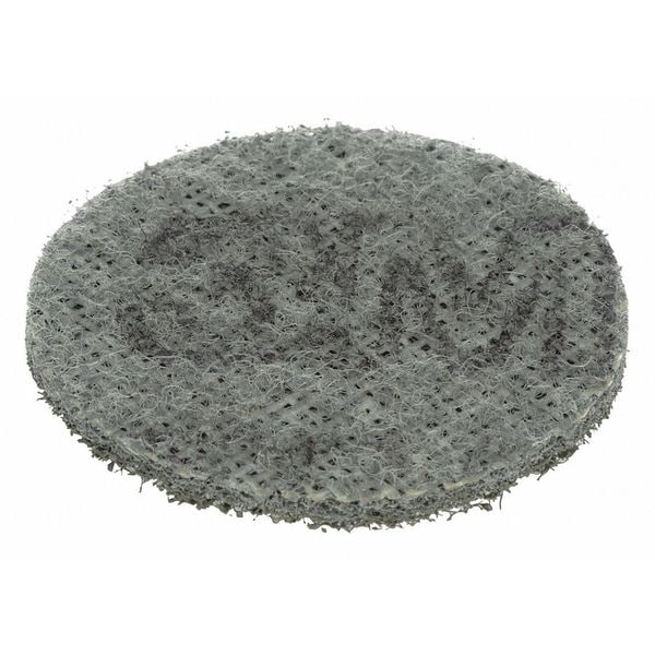 Scotch-Brite Hook-and-Loop Surface Conditioning Disc, 2" Dia, No Hole, Silicon Carbide, Not Applicable Grit - 7010364312