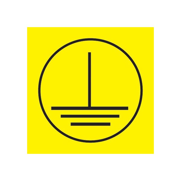 Panduit Electrical Symbol, Vinyl Cloth, 'Safety - PESC-J-EC