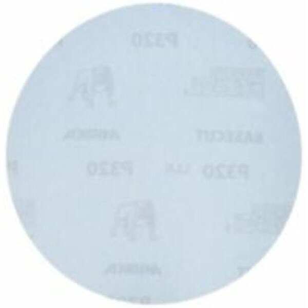 Mirka Abrasives 6 in. Grip P80 Sanding Discs, Blue - MRK-20-622-080