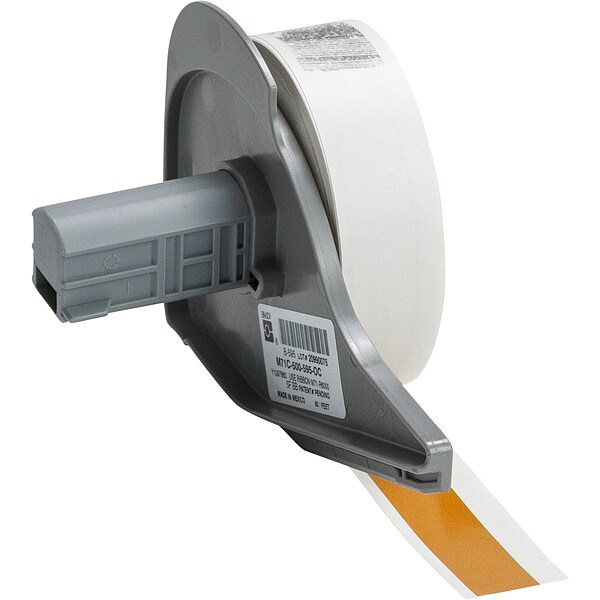 Brady Label, 1/2 in W, Outdoor, Ochre - M7C-500-595-OC