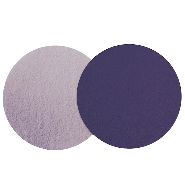 Continental Abrasives 5" 80 Grit Zirconia Purple Film Hook & Loop Disc No Hole - SD-60HPN080