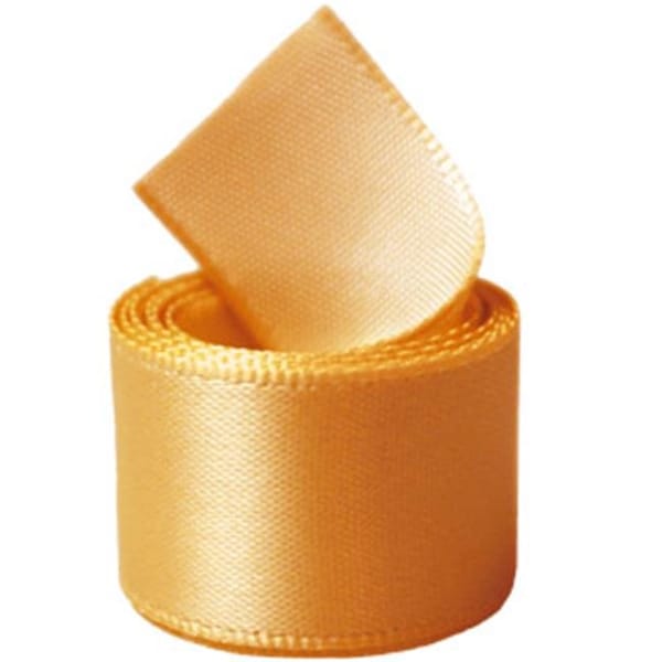 Papilion Papilion R07430538067550YD 1.5 in. Single-Face Satin Ribbon 50 Yards - Gold - R07430538067550YD