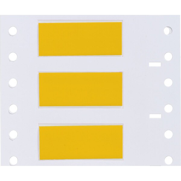 Brady Low Smoke Zero Halogen PermaSleeve Heat Shrink Tubing, Roll of 2500 Each, Yellow, 0.25 in. - LSZH-250-150-YL