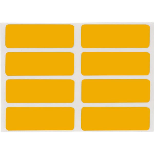 Brady Harsh Environment Multi-Purpose Polyester Labels for 3 in. Core Printers - 0.5 in. x 1.5 in. Yellow - THT-37-423-10-YL
