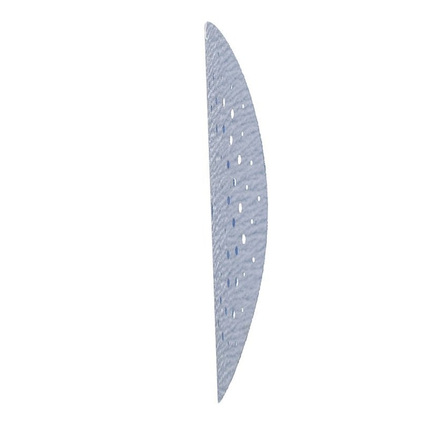Norton Co 0 Sanding Disc, 5 in Dia, 1116 in Arbor, Coated, P180 Grit, Fine, Alumina Ceramic Abrasive, Spiral - 4037