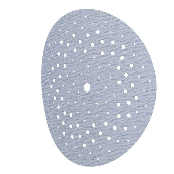 Norton Co 0 Sanding Disc, 5 in Dia, 1116 in Arbor, Coated, P180 Grit, Fine, Alumina Ceramic Abrasive, Spiral - 4037