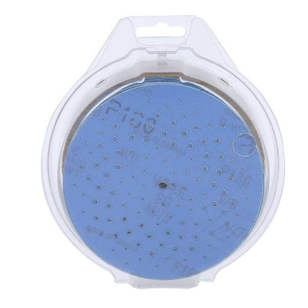 Norton Co 0 Sanding Disc, 5 in Dia, 1116 in Arbor, Coated, P180 Grit, Fine, Alumina Ceramic Abrasive, Spiral - 4037
