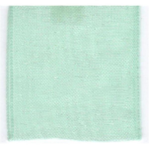 Papilion Papilion R072070380530100Y 1.5 in. Chiffon Ribbon 100 Yards - Mint - R072070380530100Y