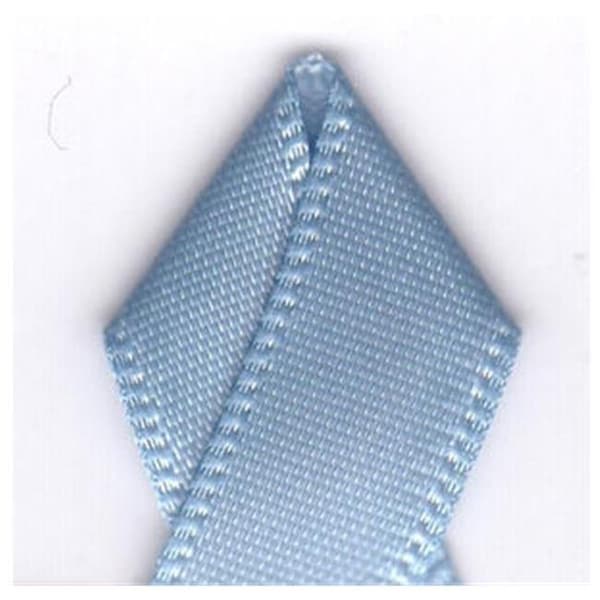 Papilion Papilion R074400090332100Y .38 in. Double-Face Satin Ribbon 100 Yards - French Blue - R074400090332100Y