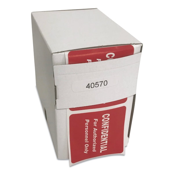 Tabbies Medical Labels for Confidential, 2x2 - 40570