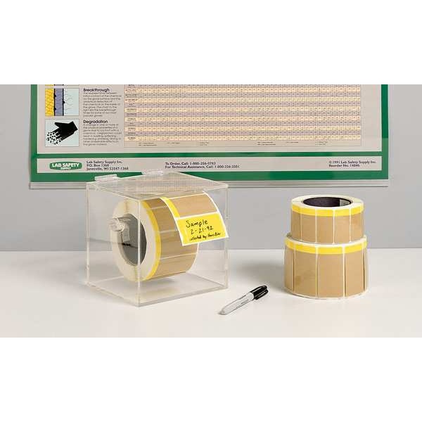 Badger Tag & Label Self-Laminating Label, 1x2 In., PK500, 6994R - 6994R