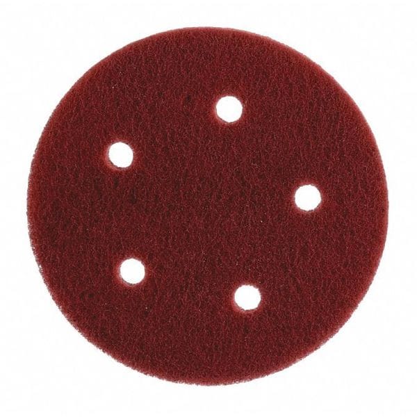 Scotch-Brite Hook-and-Loop Surface Conditioning Disc, 5" Dia, No Hole, Aluminum Oxide, Not Applicable Grit - 7010329874
