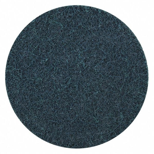 Zoro Select Hook-and-Loop Surface Conditioning Disc, 5" Dia, Non-Vacuum, Aluminum Oxide, 220 Grit, Surface Prep - 78072775322