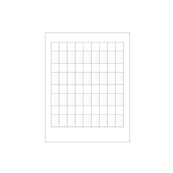 Ziptape Laser Printer Label Sheet Sticker Paper - 0.811" W x 0.875" H , 360PK - ZT-LSL-82-602-10