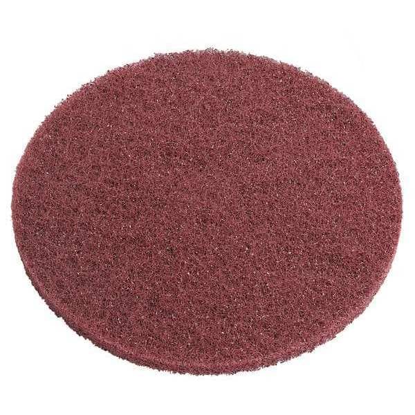 Scotch-Brite Hook-and-Loop Surface Conditioning Disc, 6" Dia, No Hole, Aluminum Oxide, Not Applicable Grit - 7100138329