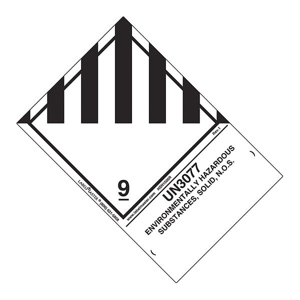 Labelmaster UN3077 Environmentally Hazard, PK500, HSN1500R - HSN1500R