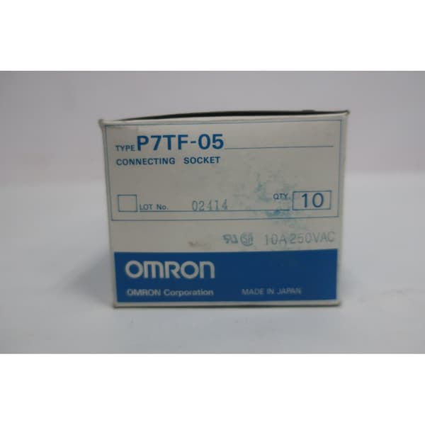 Base de zócalo de relevador de Omron Piezas y accesorios de relevador 10PK - P7TF-05