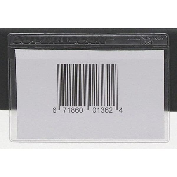 Superscan Label Holder, Self Adhesive, 3inx5in, PK50 - APXT35