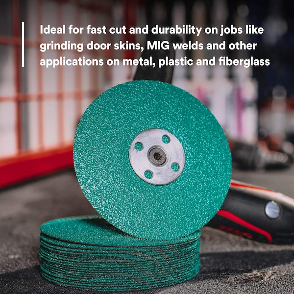 3M 3M Fibre Disc, 7 in x 7/8 in, 40, 20 Discs/Bag, 5PK - 36509
