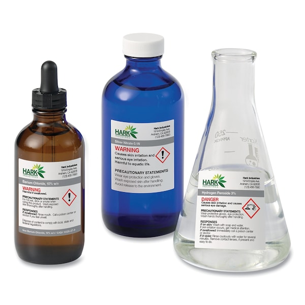 Avery UltraDuty Chemical Waterproof and UV Resistant Labels, 2x2, Wht, PK600 - 60526