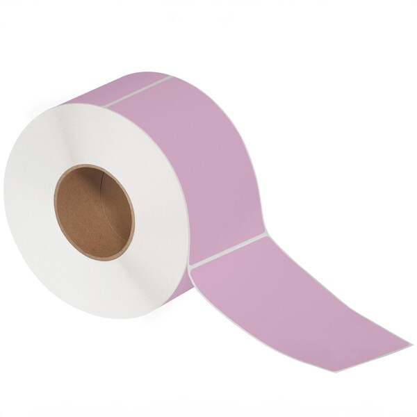 Tape Logic 4 x 6 1/2in Pink Thermal Transfer Labels - THL140PK