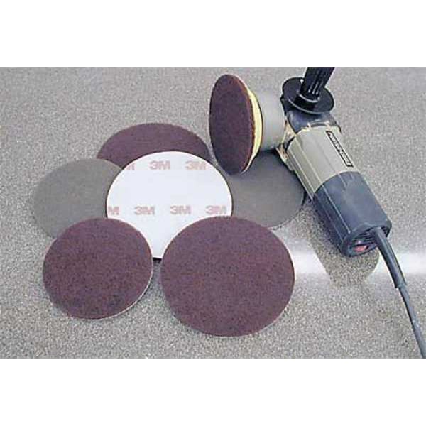 Scotch-Brite Hook-and-Loop Surface Conditioning Disc, 8" Dia, No Hole, Silicon Carbide, Not Applicable Grit - 61500176807