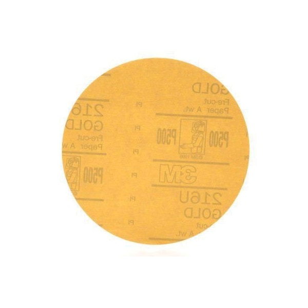 3M 3M Hookit Gold Disc 216U, 00972, 6 in, P500A, 100PK - 7000119713